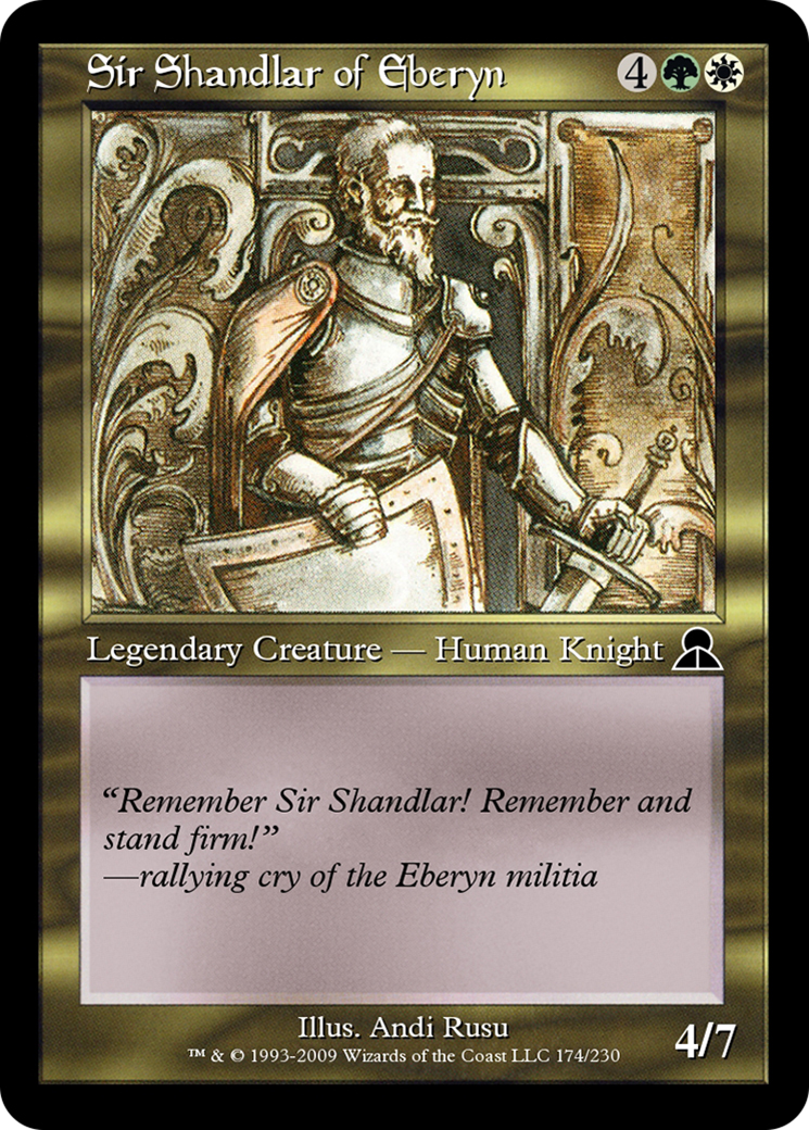 Sir Shandlar of Eberyn Card Image