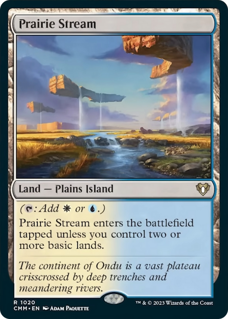 Prairie Stream Card Image