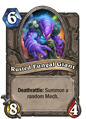 Rusted Fungal Giant Card Image