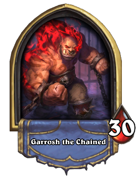 Garrosh the Chained Card Image