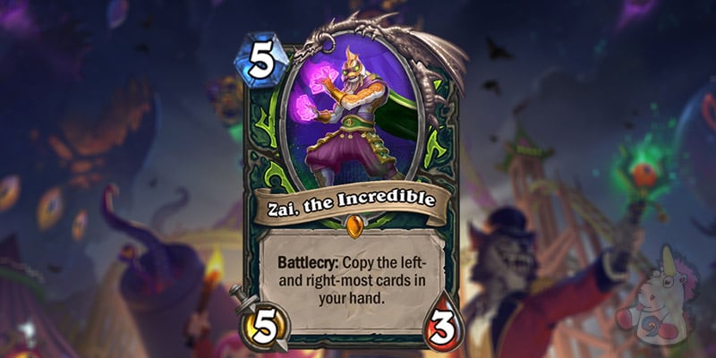 Zai, the Incredible is a New Demon Hunter Card Revealed for Hearthstone's Darkmoon Faire Expansion