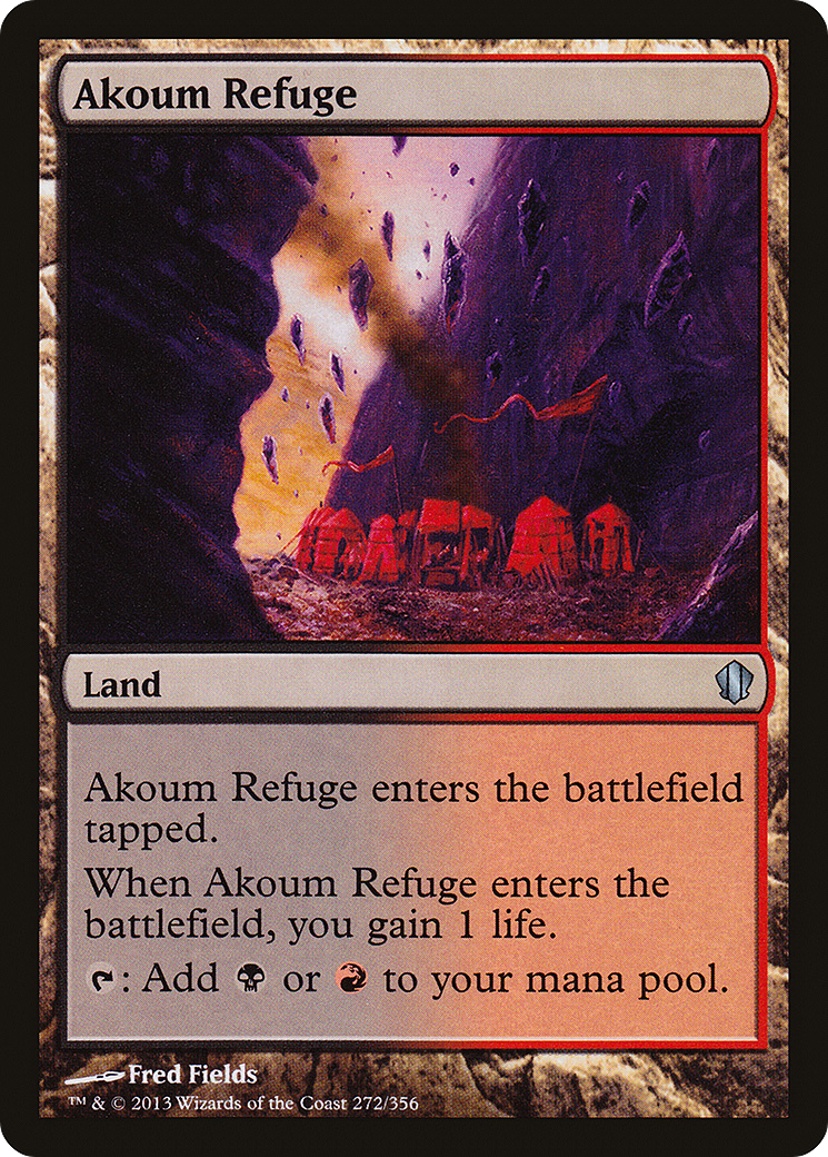 Akoum Refuge Card Image