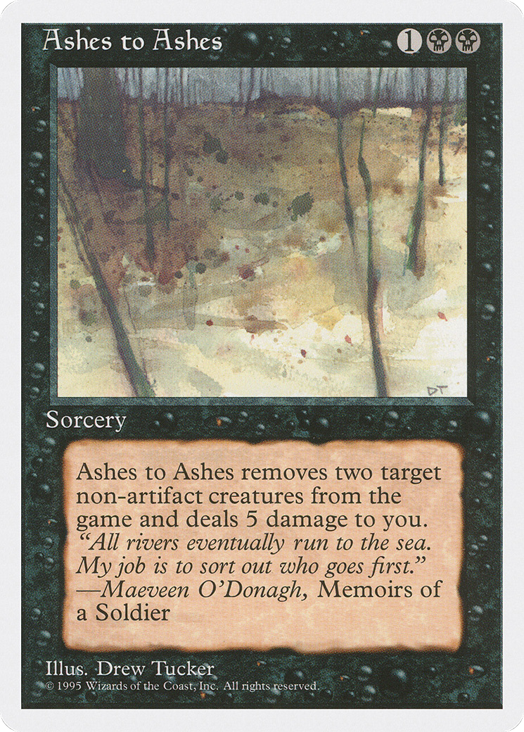 Ashes to Ashes Card Image
