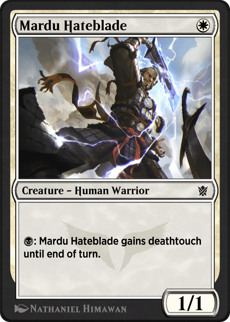 Mardu Hateblade Card Image