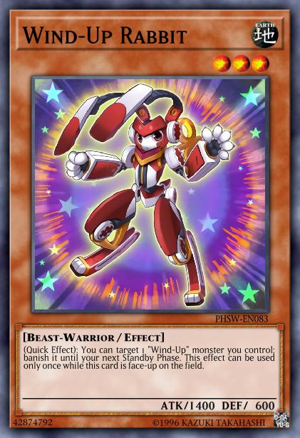 Wind-Up Rabbit Card Image