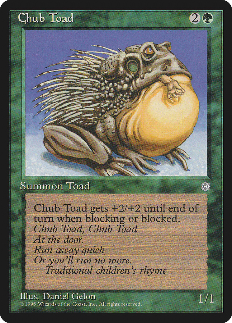 Chub Toad Card Image