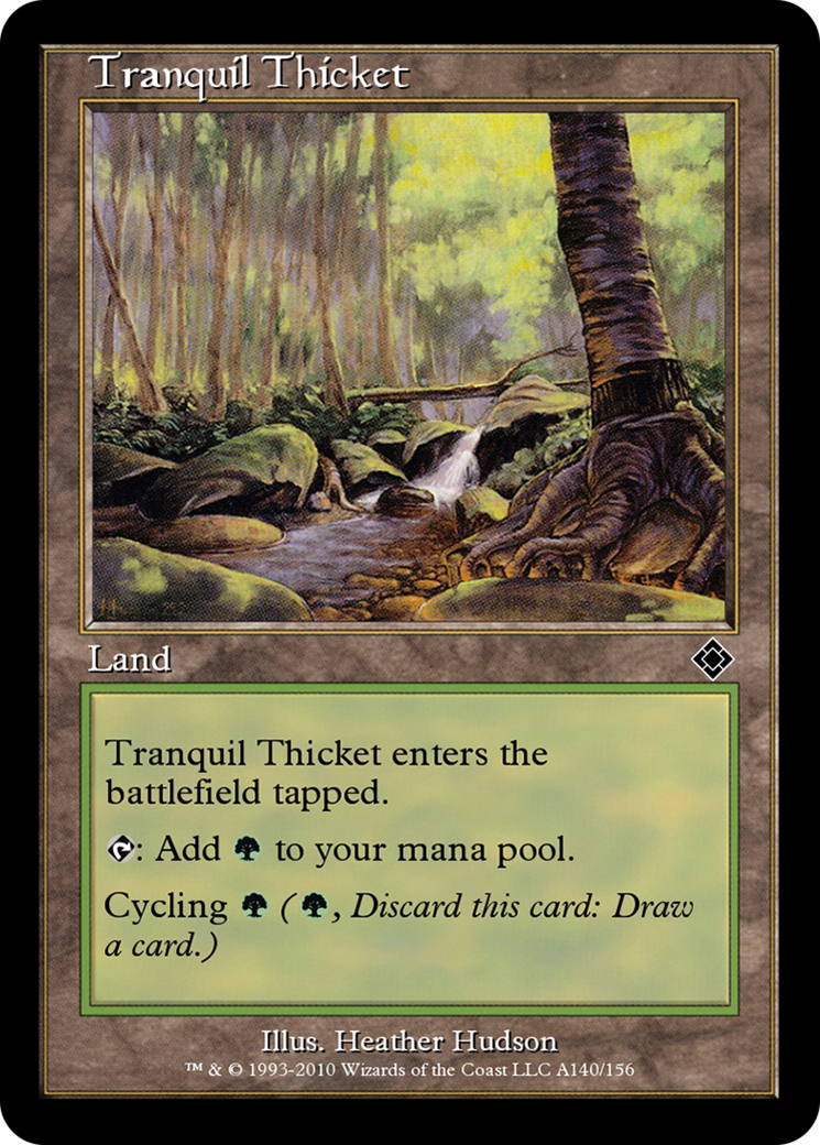 Tranquil Thicket Card Image