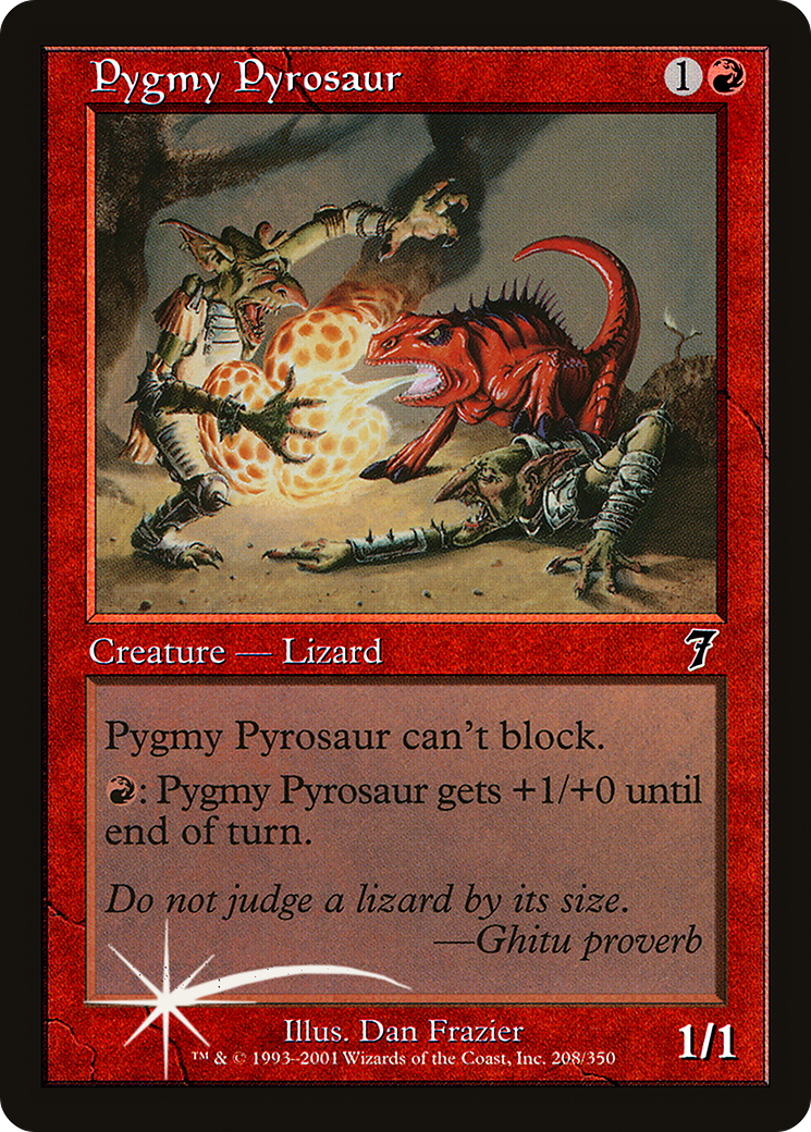 Pygmy Pyrosaur Card Image