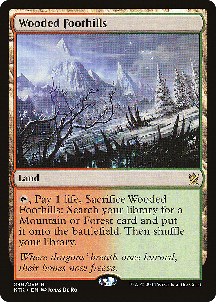 Wooded Foothills Card Image