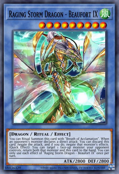 Raging Storm Dragon - Beaufort IX Card Image