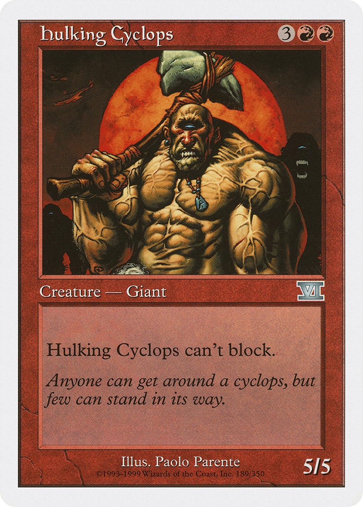 Hulking Cyclops Card Image