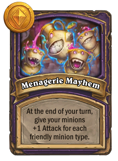 Hearthstone Battlegrounds Quest Reward Menagerie Mayhem