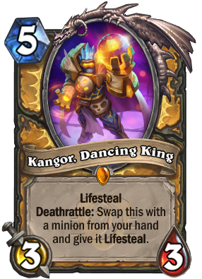 Kangor, Dancing King Card Image