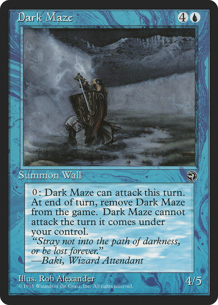 Dark Maze Card Image