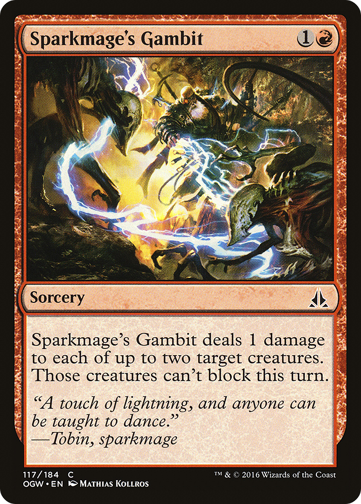 Sparkmage's Gambit Card Image