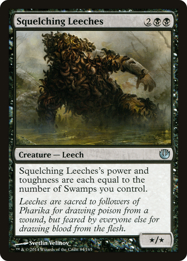 Squelching Leeches Card Image