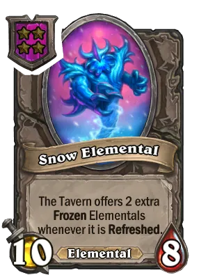 Snow Elemental Card Image