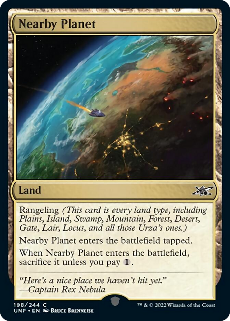Nearby Planet Card Image