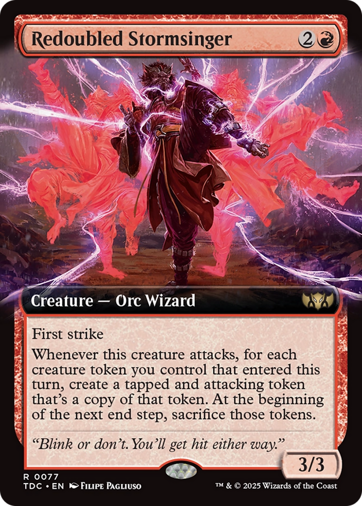 Redoubled Stormsinger Card Image