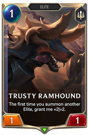 Trusty Ramhound Card Image