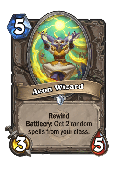 New Neutral Minion - Aeon Wizard