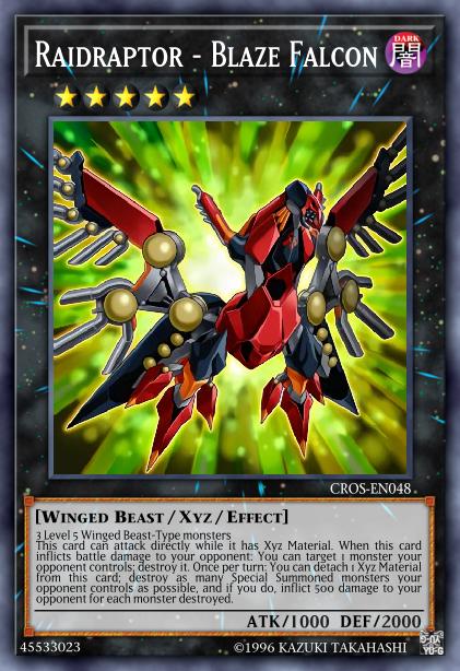 Raidraptor - Blaze Falcon Card Image