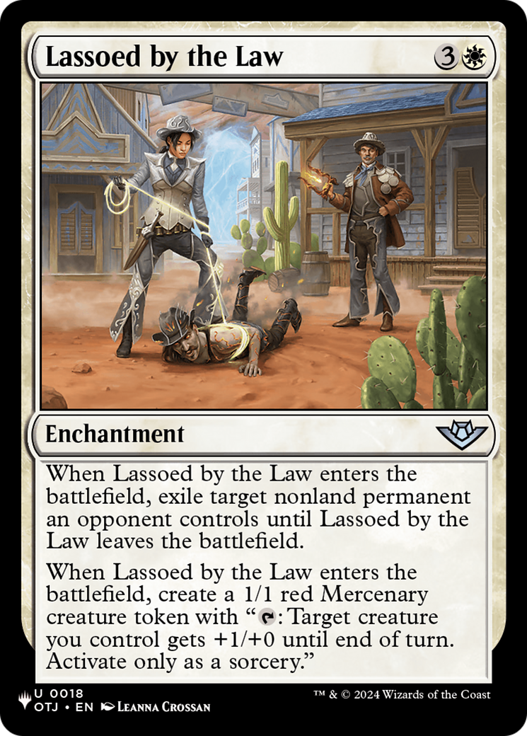 Lassoed by the Law Card Image