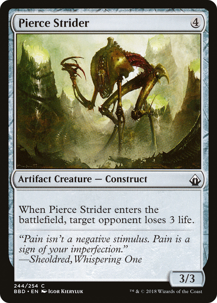 Pierce Strider Card Image