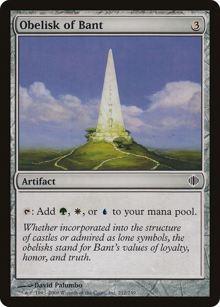 Obelisk of Bant Card Image