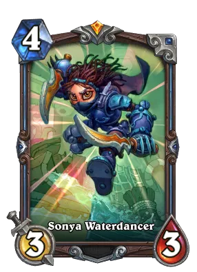 Sonya Waterdancer Signature Card Image