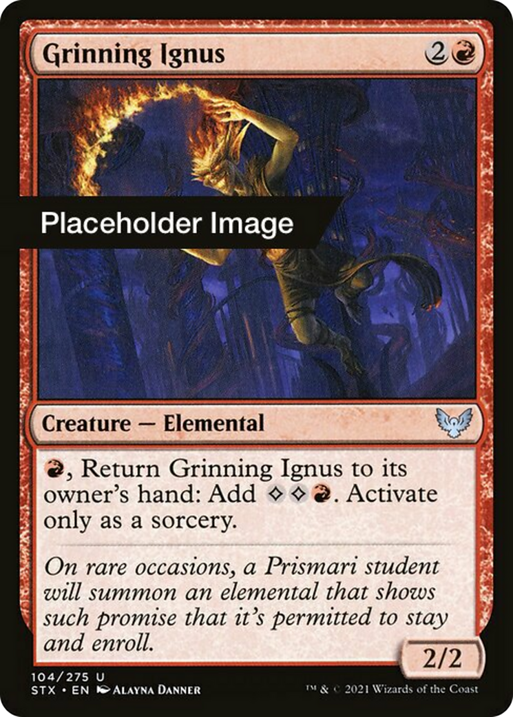 Grinning Ignus Card Image