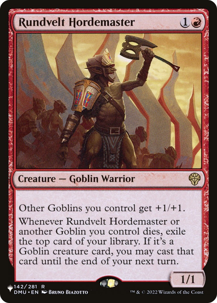 Rundvelt Hordemaster Card Image