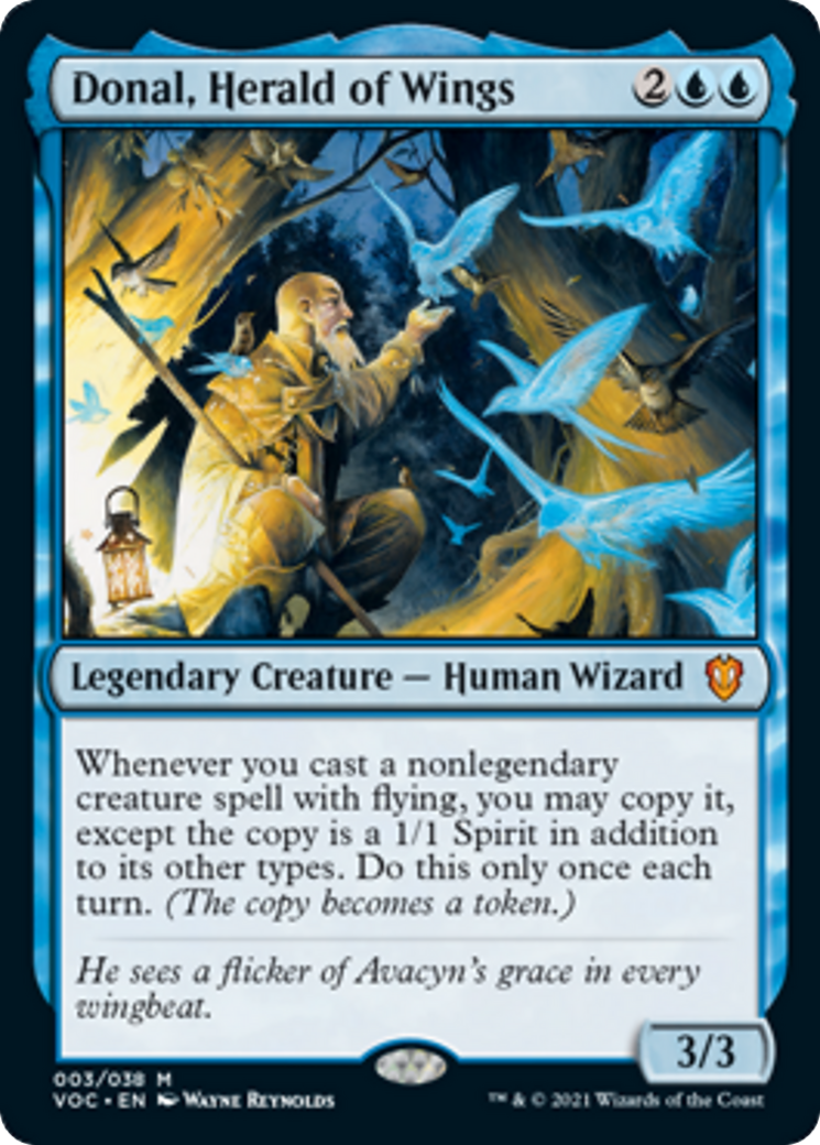 Donal, Herald of Wings Card Image