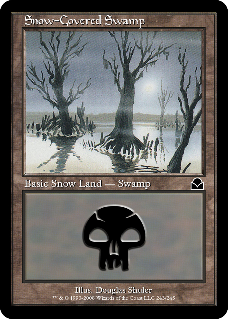 Snow-Covered Swamp Card Image