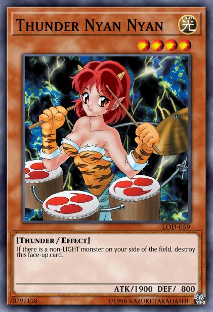 Thunder Nyan Nyan Card Image