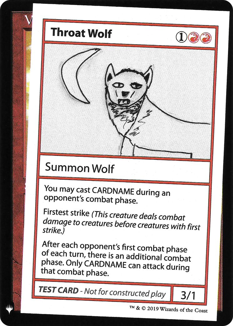 Throat Wolf Card Image