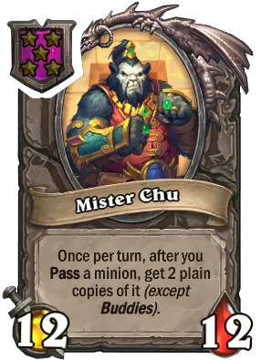 Mister Chu Card Image