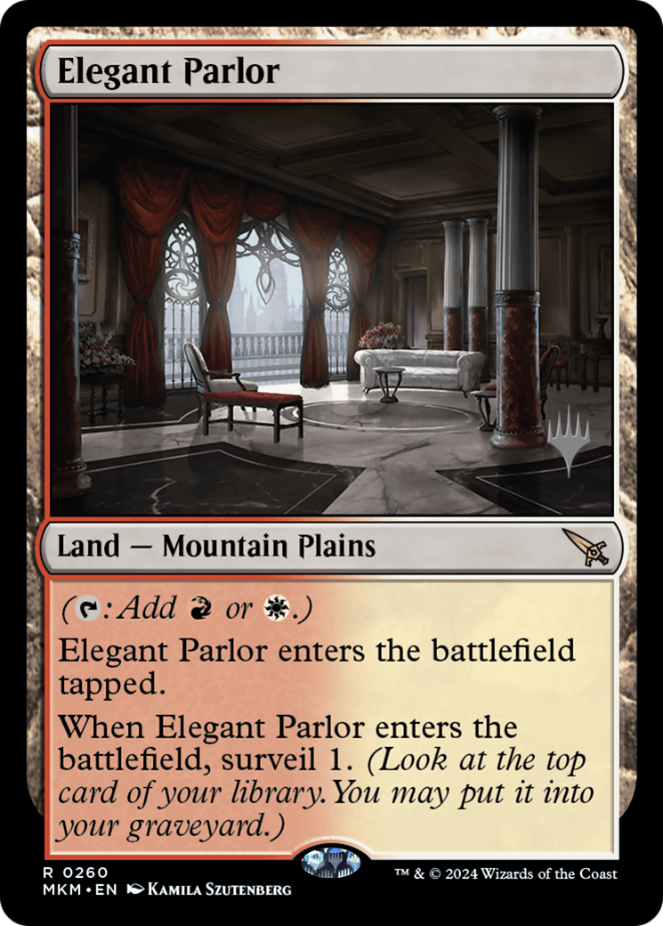 Elegant Parlor Card Image