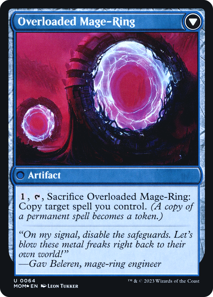 Invasion of Vryn // Overloaded Mage-Ring Card Image