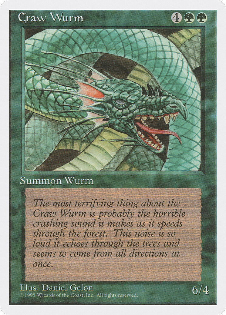 Craw Wurm Card Image