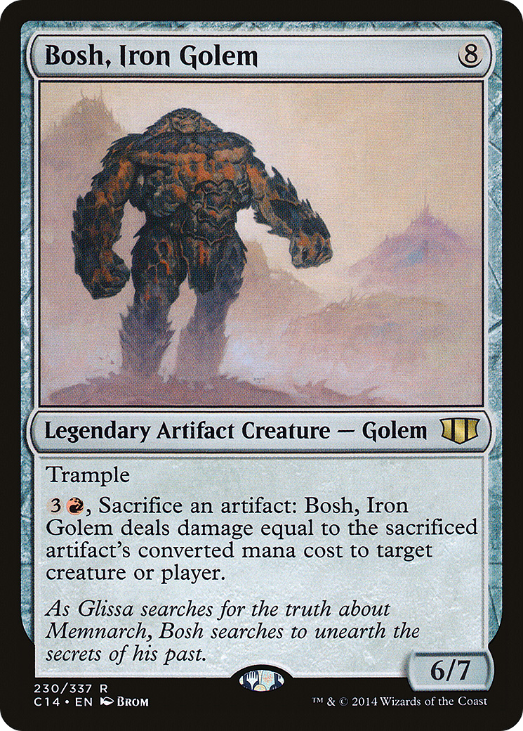 Bosh, Iron Golem Card Image