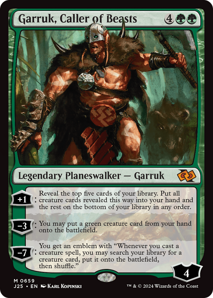 Garruk, Caller of Beasts Card Image