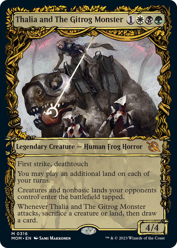 Thalia and The Gitrog Monster Card Image