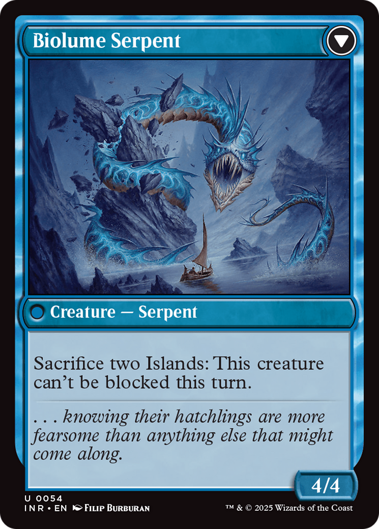 Biolume Egg // Biolume Serpent Card Image