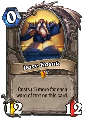 Dave Kosak Card Image