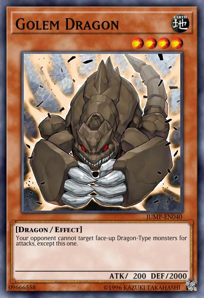 Golem Dragon Card Image