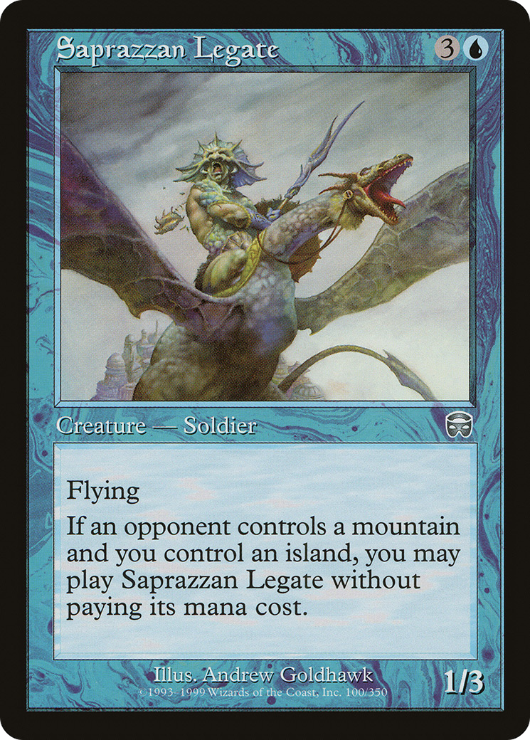 Saprazzan Legate Card Image