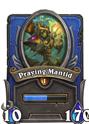 Praying Mantid Card Image