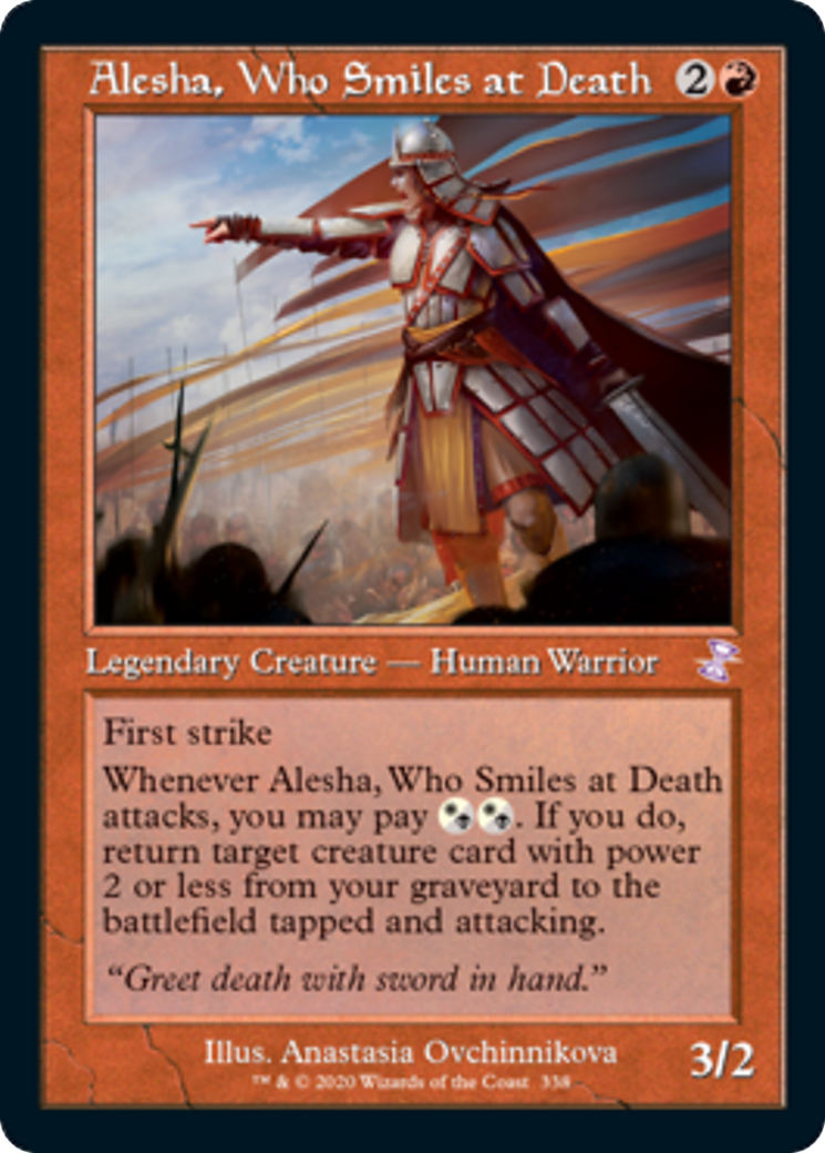 Alesha, Who Smiles at Death Card Image