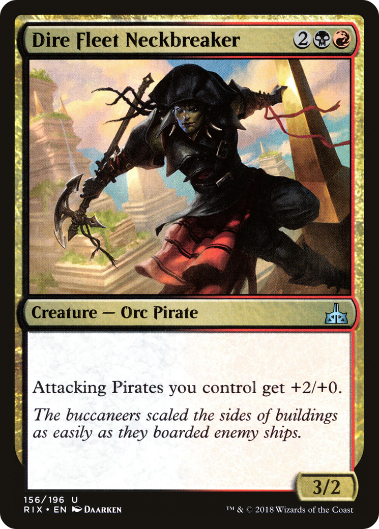 Dire Fleet Neckbreaker Card Image